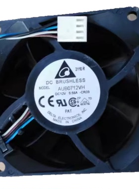 台达AUB0712VH-CR39 7025 12V 0.56A 7CM 4线PWM温控机箱散热风扇