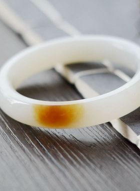 和田玉羊脂玉镯羊脂级手镯