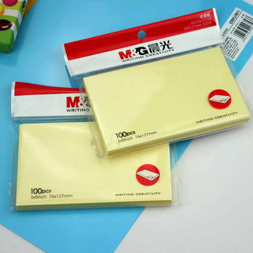 晨光文具多彩优事贴100页便利贴 便签纸 YS-05学生文具用品留言本