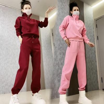 2025冬季新款加厚高级感立领卫衣