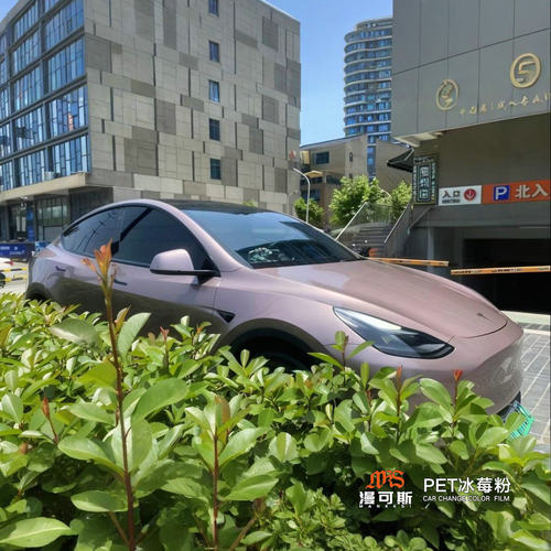 漫可斯PET冰莓粉杭州批发零裁膜