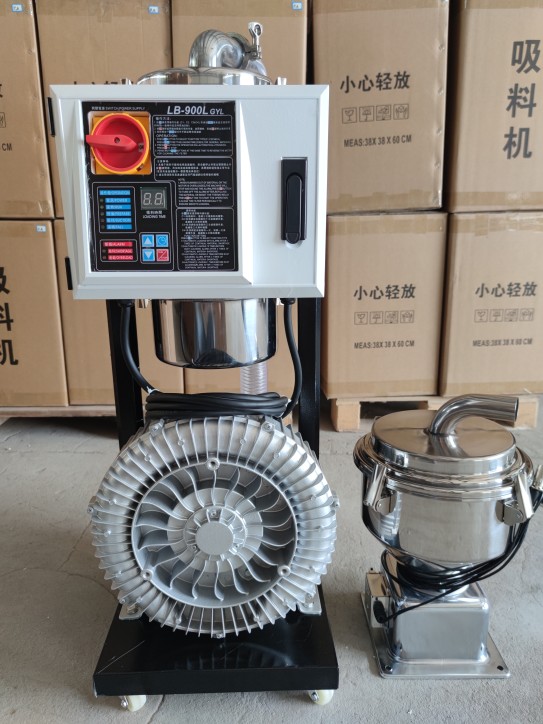 不锈钢材质美拓牌吸料机反转除尘图片
