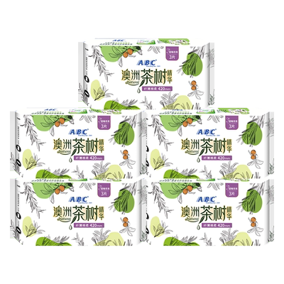 茶树卫生巾ABC加长夜用