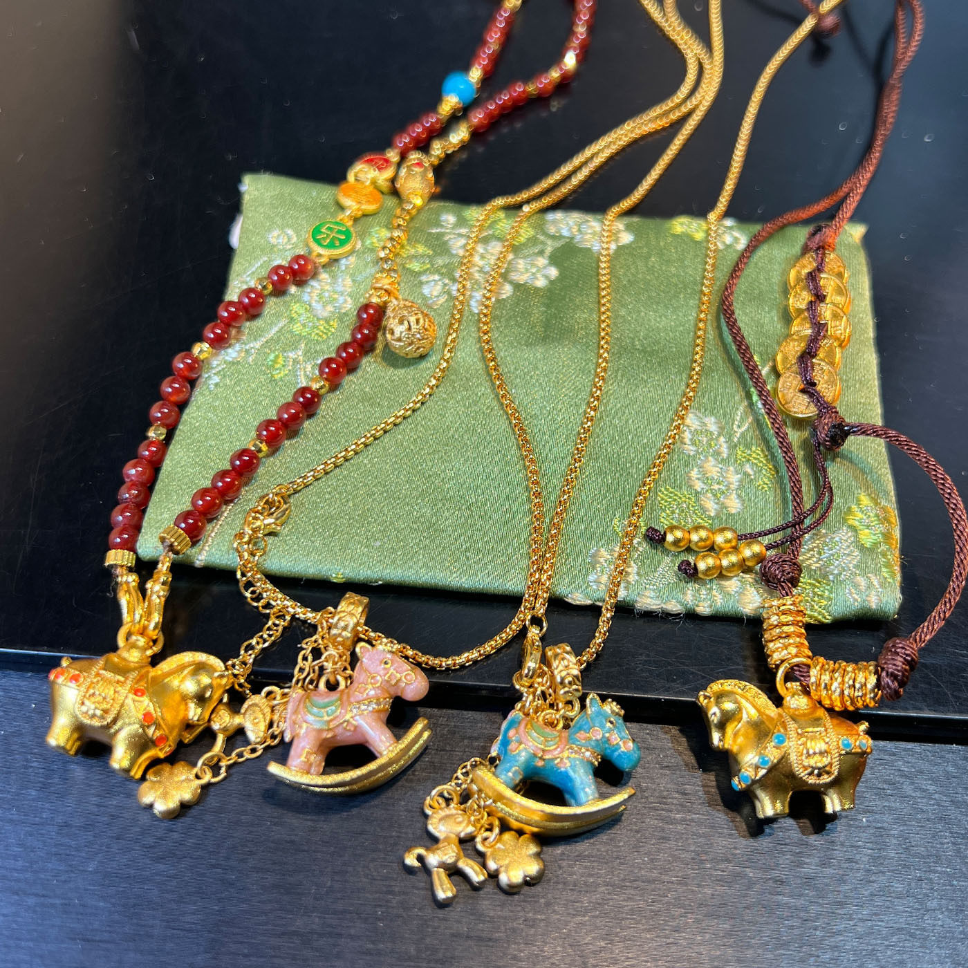 「原创定制」小马毛衣链古法鎏金铜镀24K滴油新中式简约高级感沙,饰品/流行首饰/时尚饰品新,其它首饰,淘宝优惠券,粉丝福利购,淘宝优惠卷