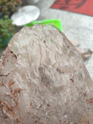 3483克天然白水晶骨干原石 双面鳄鱼皮骨干水晶堡垒骸骨冰