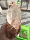 912克天然白水晶骨干原石喜玛拉雅涅槃堡垒冰糖晶红胶花共生