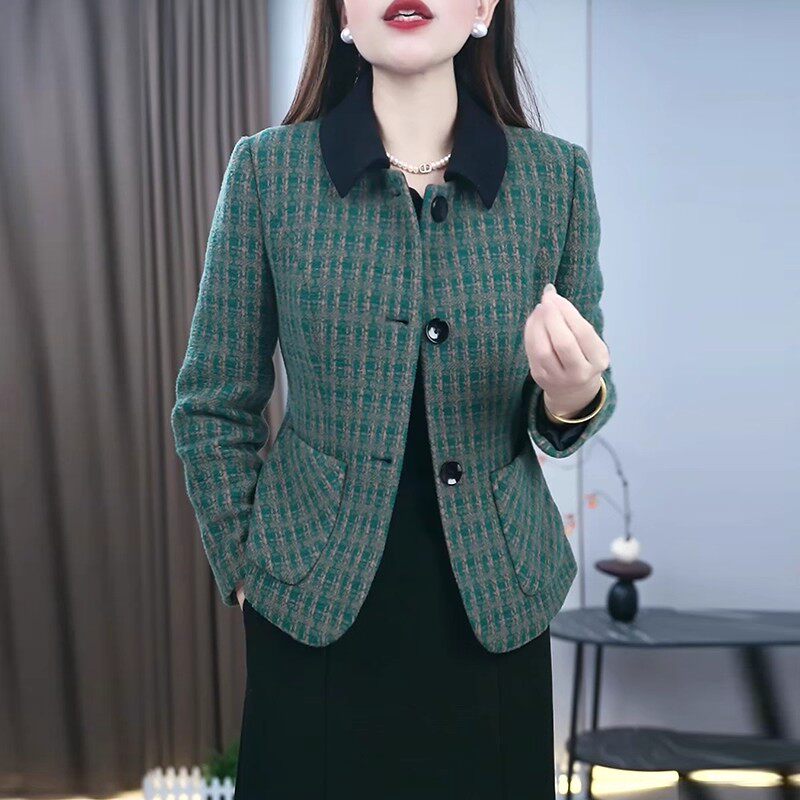 今年流行爆款小香风短外套女春秋2025新款爆款休闲百搭小个子上,女装/女士精品,中老年女装,淘宝优惠券,粉丝福利购,淘宝优惠卷