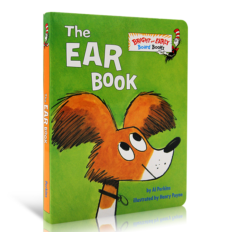 【进口英文原版正版】 The Ear Book（Bright and Early Board Books）耳朵书苏斯博士 Dr. Seuss儿童纸板书送音频