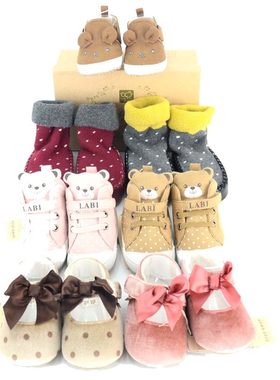 正品拉比鞋子暖绒婴儿四季鞋熊头婴儿高邦鞋粘扣鞋炫彩家居鞋袜