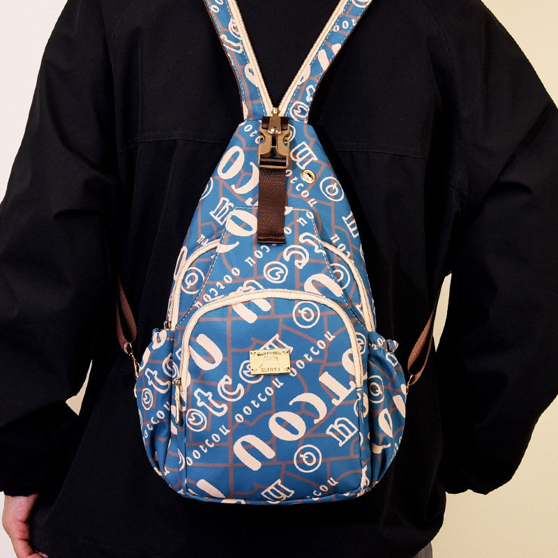 时尚牛津布双肩包大包包女包新款2025潮百搭胸包小背包单肩斜挎包,箱包皮具/热销女包/男包,双肩背包,淘宝优惠券,粉丝福利购,淘宝优惠卷