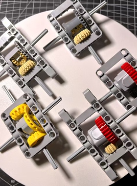 兼容乐散件高新款差速器齿轮65413+65414+6589小颗粒积木配件零件