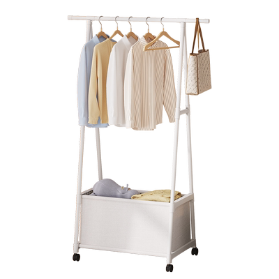 带轮宿舍小型临时挂衣架