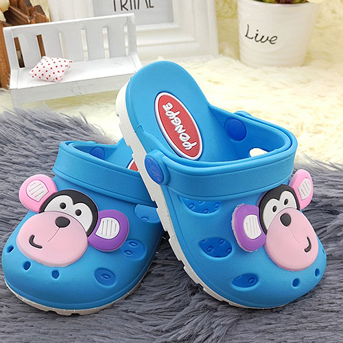 Pantoufles enfants en autre pour été - semelle caoutchouc - Ref 986187 Image 4