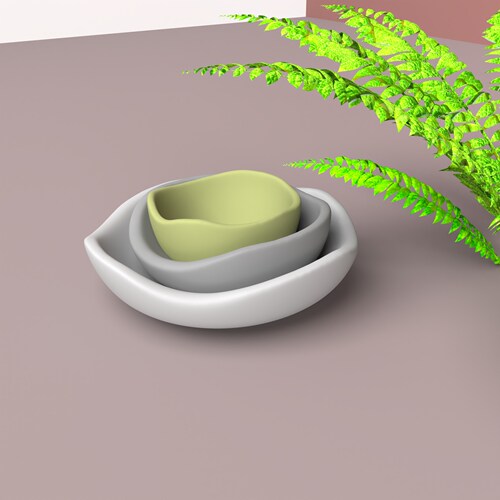 品奇陶瓷盘子收纳家用模具