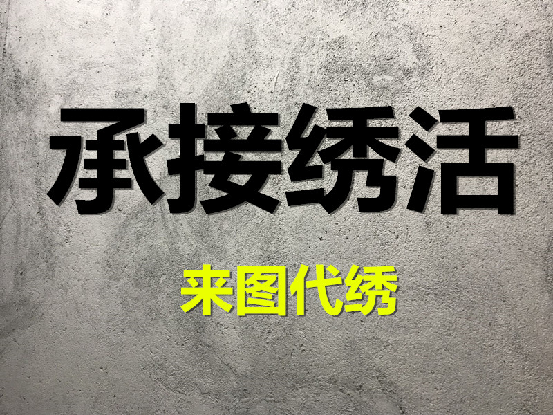 十字绣钻石画代贴线绣帮绣代绣承接绣活定制照片来图代加工-封面