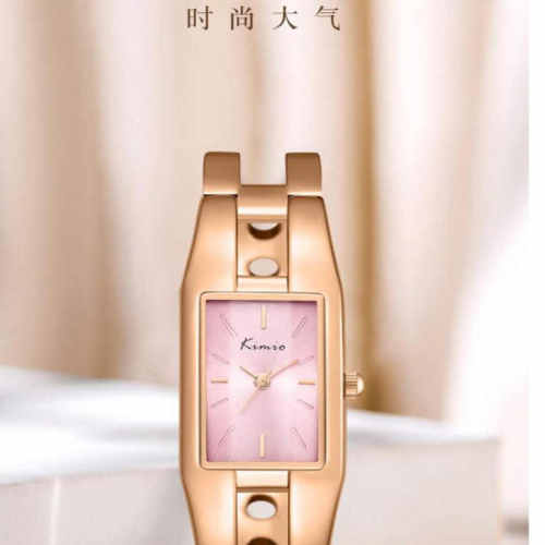 潮流简约复古方休闲女士钢带手表