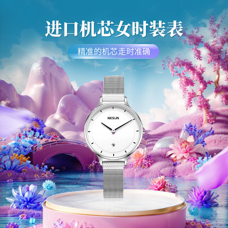 小巧迷你表盘超薄女士潮流腕表