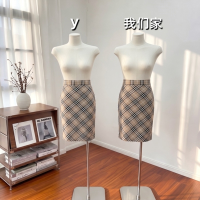 绝美巨好看复古格子半身裙2026新款春夏修身中长裙直筒裙子