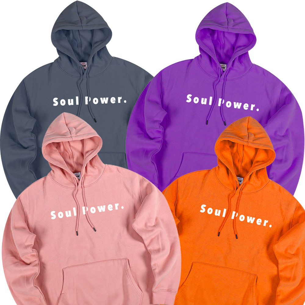 蜜丘琳soul power嘻哈街舞滑板说唱bboy国潮加绒加厚套头帽衫卫衣