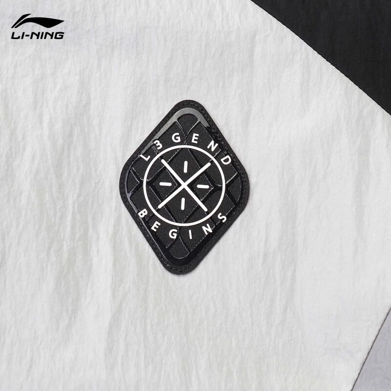 LI NING 스포츠 윈드 브레이커 남성 23 가을 겨울 새로운 웨이드 느슨한 얇은 캐주얼 후드 스포츠웨어 AFDR033