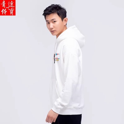 李宁卫衣男连帽正品秋冬季新款带帽加绒加厚男款运动休闲男生外套