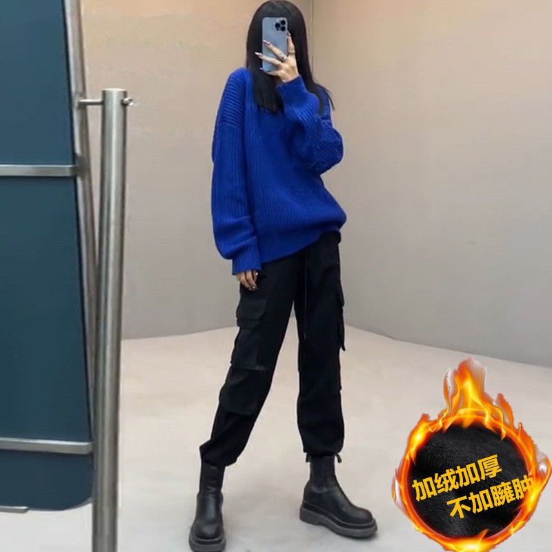 张起灵同款cos服束脚工装裤