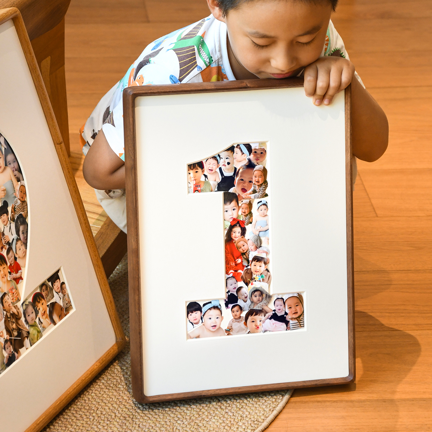 宝宝一周岁纪念成长记录相框