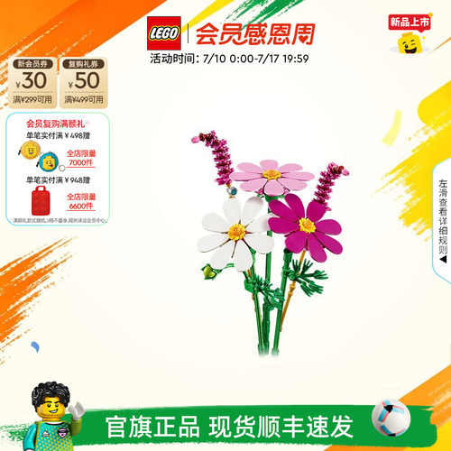 乐高11514波斯菊积木玩具