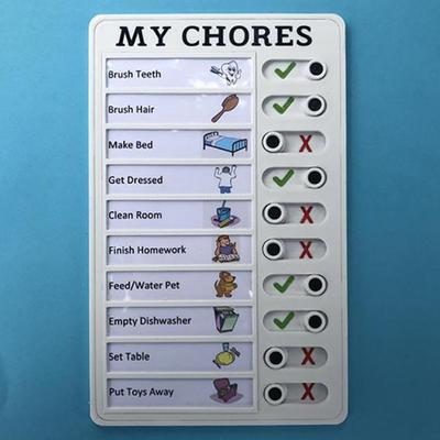 独立站新品 RV Checklist房车便签留言检查表Memo plastic board