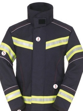 雷克兰国标消防救援战斗服ZFMH-LAKEB(DRD)消防员灭火防护服套装