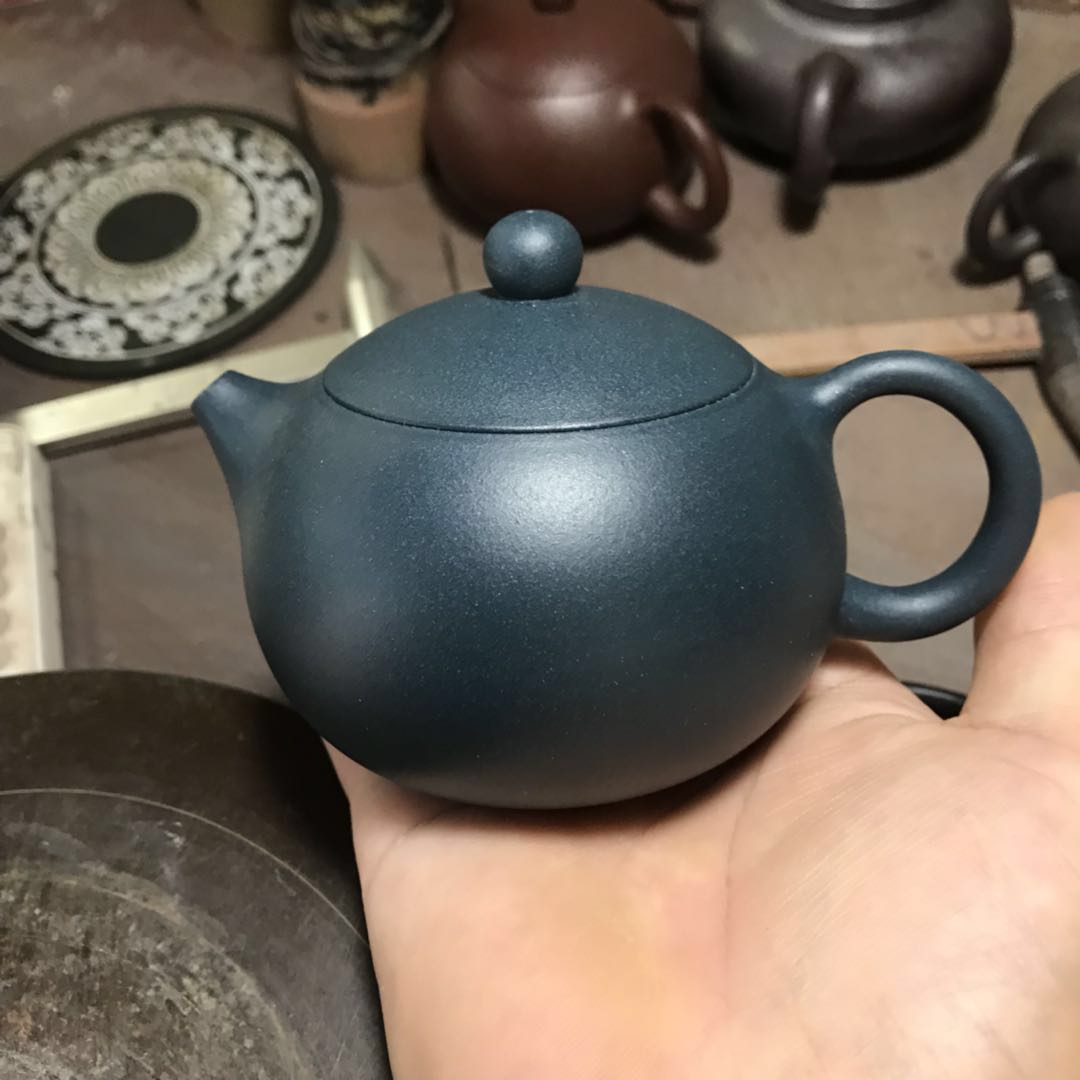 宜兴紫砂壶西施壶处理