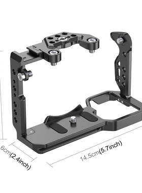 PULUZ胖牛适用索尼A6700/A6400/ZV-E10微单相机拓展兔笼保护框