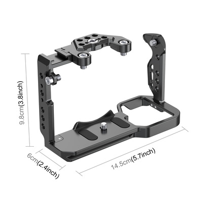 PULUZ胖牛适用索尼A6700/A6400/ZV-E10微单相机拓展兔笼保护框