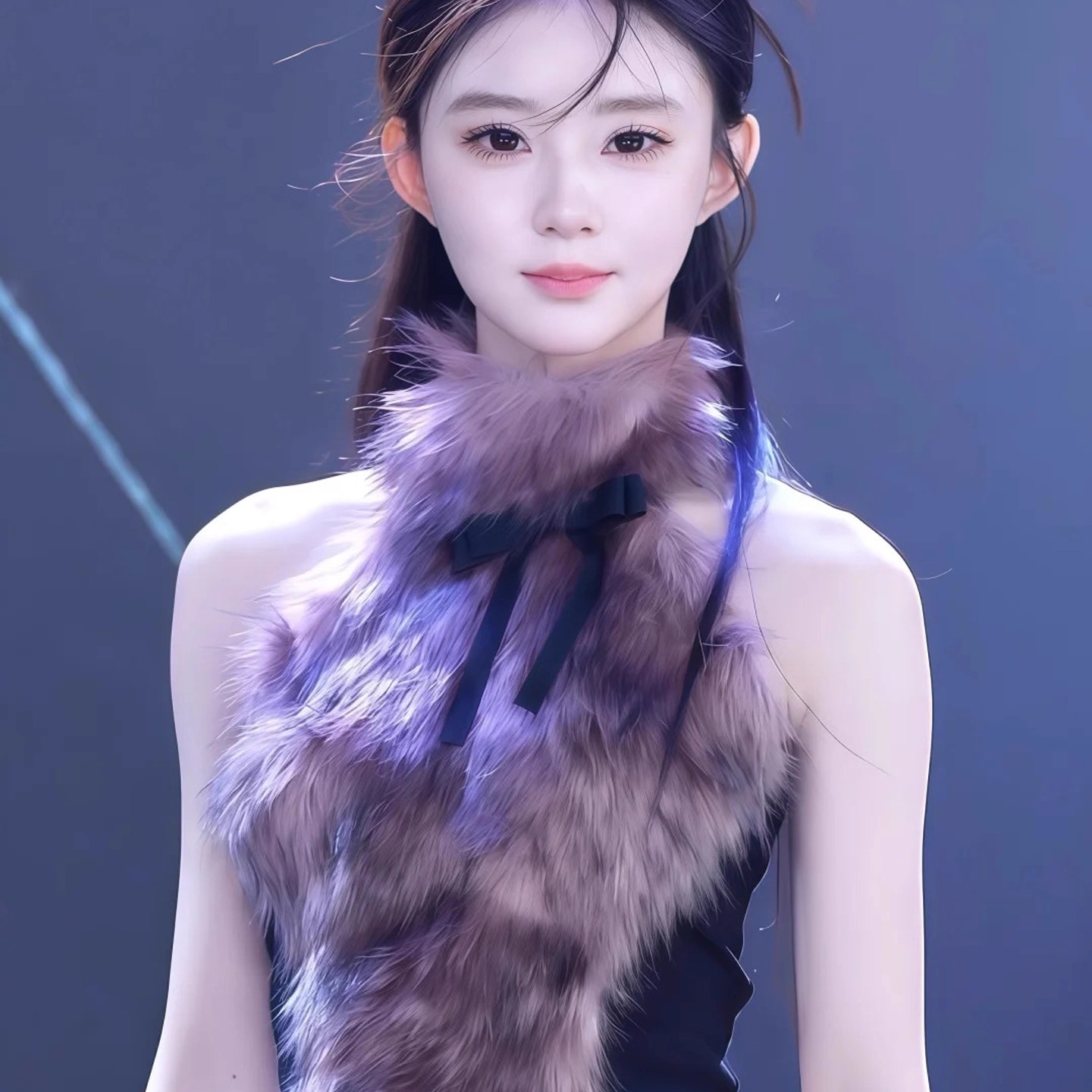 性感紧身高领短款内搭针织背心