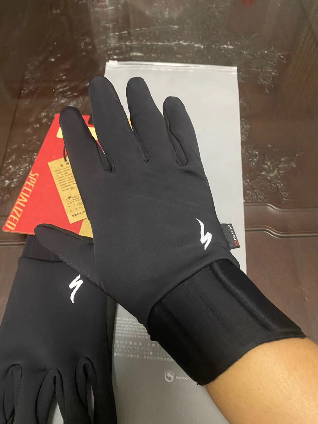 SPECIALIZED闪电 NEOSHELL 秋冬自行车骑行保暖手套可触屏男女款