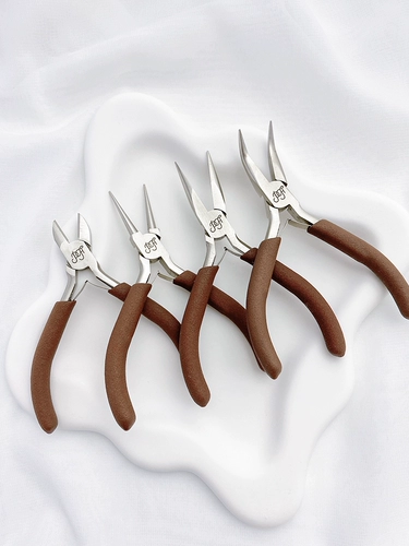 Импортное ювелирное украшение, элитные плоскогубцы с изогнутым носом, ножницы, аксессуар ручной работы, «сделай сам»