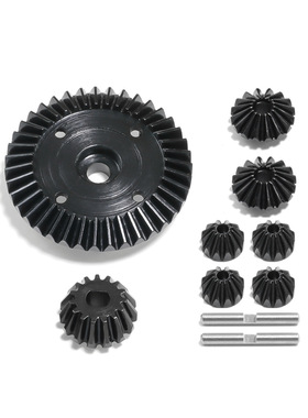 TAMIYA 田宫 XV02 TT02 TT02B 45号钢全套差速齿+主牙套装 钢齿