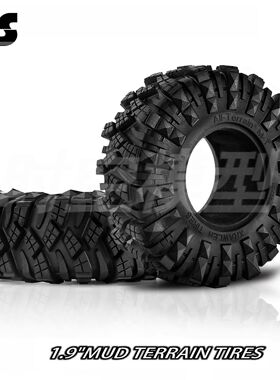 RS红蜘蛛 1：10 攀爬车轮胎D90管架车90046 AXAIL 山羊钻石胎R131