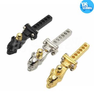 仿真攀爬车 金属拖车钩 后杠挂钩 车钩 TRX4 SCX10 TRX6 金色银色