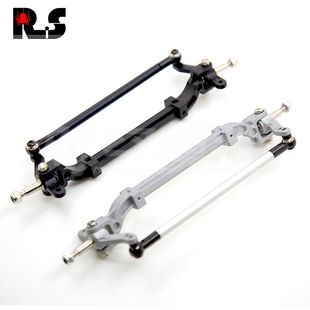 RS红蜘蛛1/14田宫拖头无动力车桥金属转向前桥Tamiya拖头改装W001