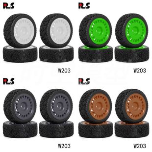 70mm房车1 W203 10拉力轮胎TT01田宫xv02迷宫胎尼龙轮毂94123京商