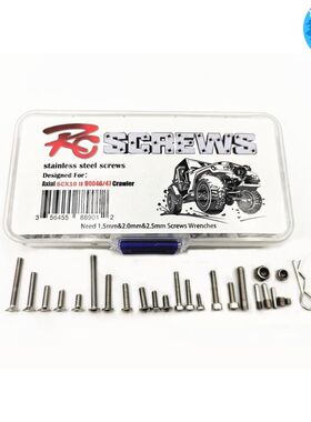攀爬车axial 90047 90046 90045 scx10 II 全车不锈钢内六角螺丝