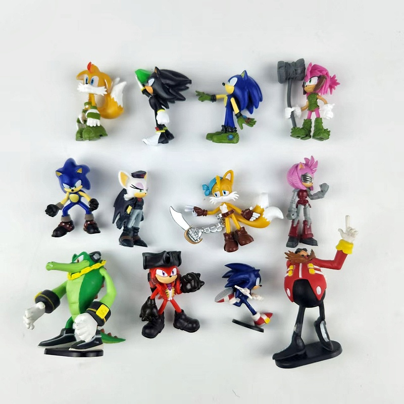 正版散货SEGA世嘉 索尼克Sonic超音鼠公仔模型