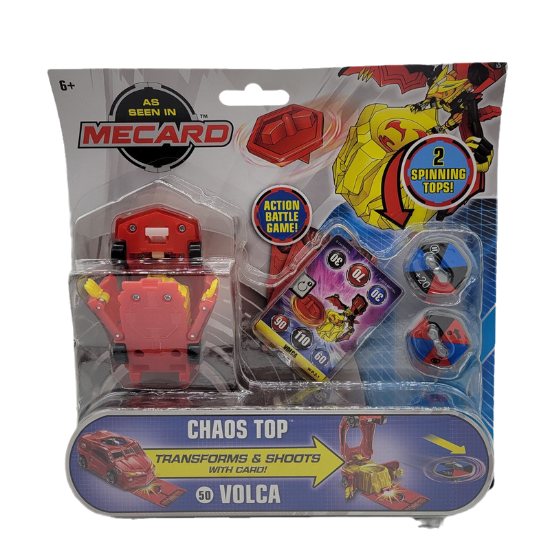 正版美泰 mecard魔幻车神 变形车儿童玩具