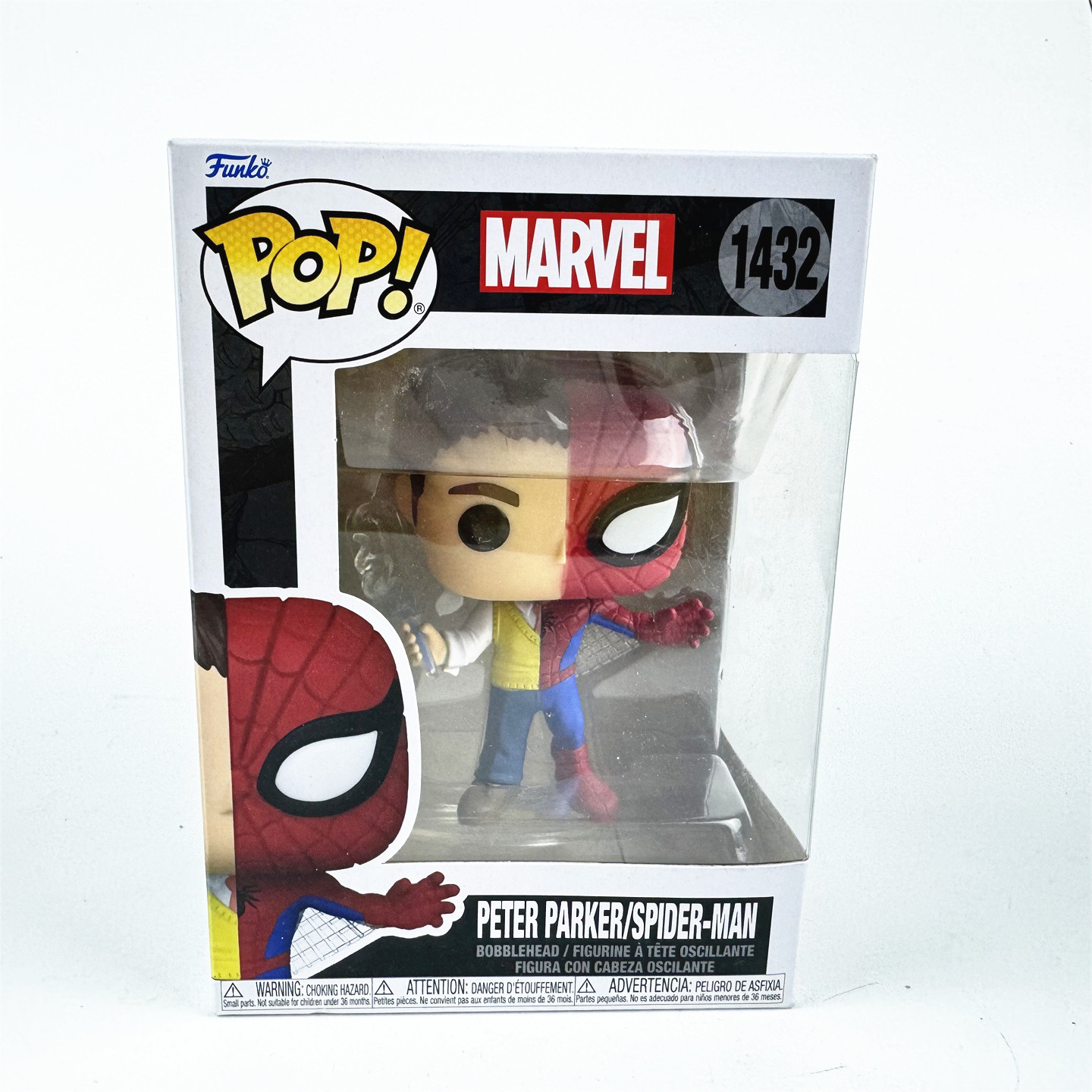 正版盒装POP大头公仔手办摆件蜘蛛侠反毒液彼得·帕克克劳斯夫人