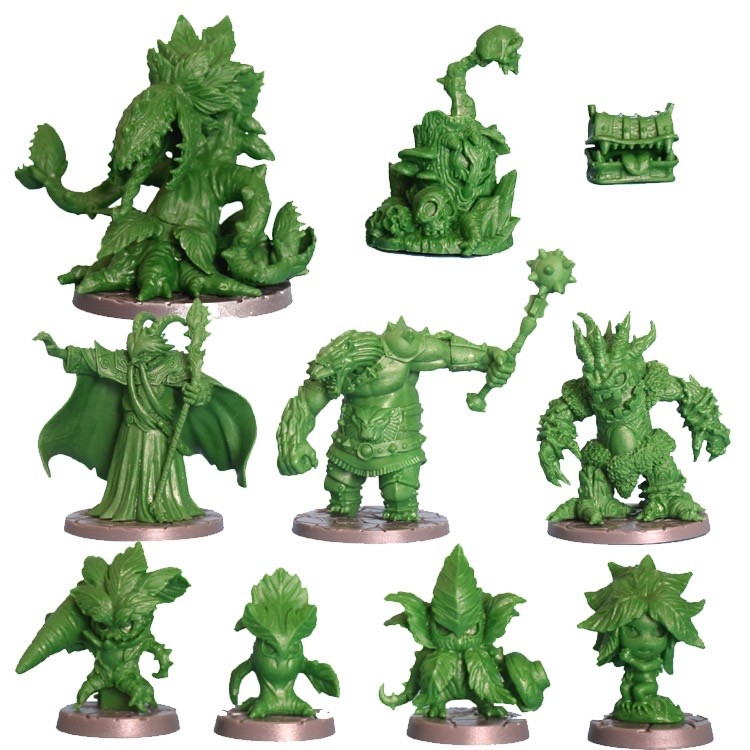 桌游超级地城探索桌游模型