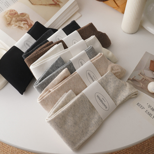 这一双配短靴好绝 无骨压力jk小腿袜子女长筒秋冬显瘦美腿及膝袜