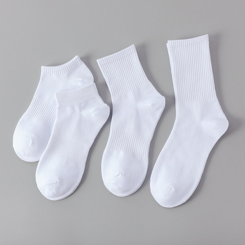 男袜长短组合~袜子男中筒运动