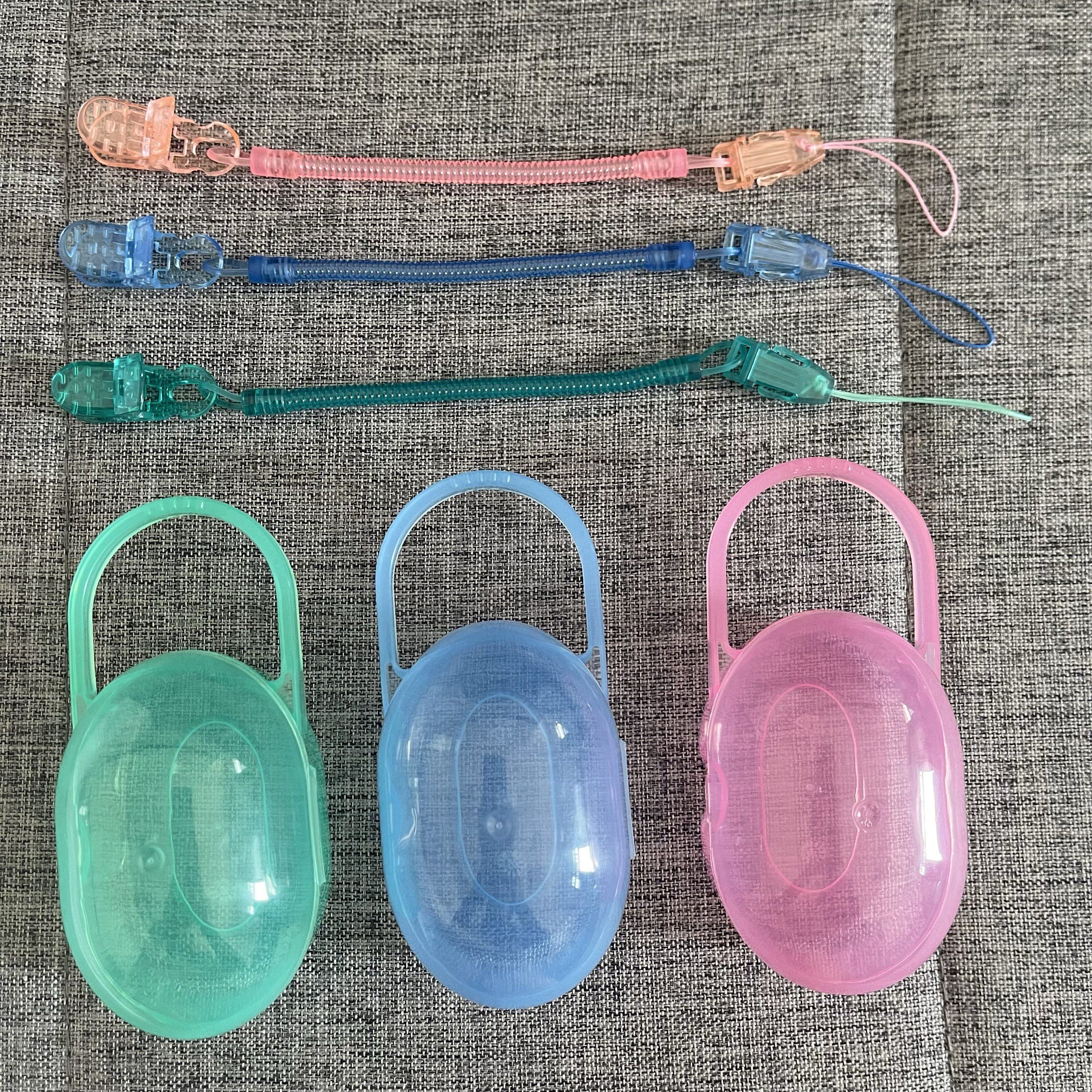 安抚奶嘴夹子宝宝硅胶玩具牙胶链防掉防掉磨牙宝宝防掉链安全通用