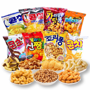 韩国克丽安膨化大麦粒玉米脆片